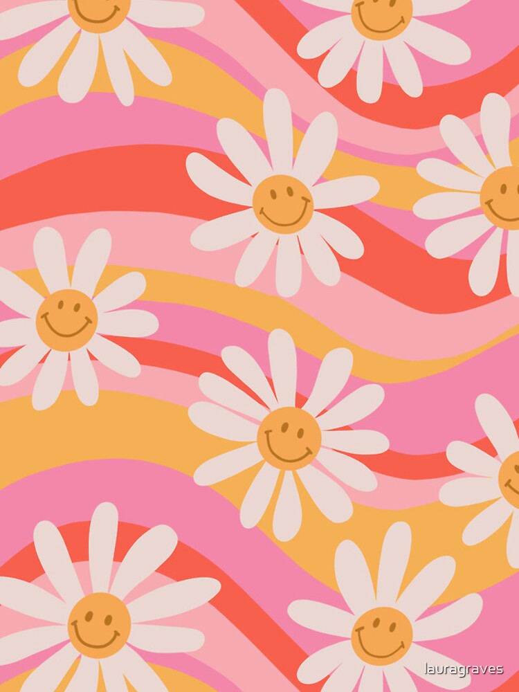 Wavy Daisies by lauragraves