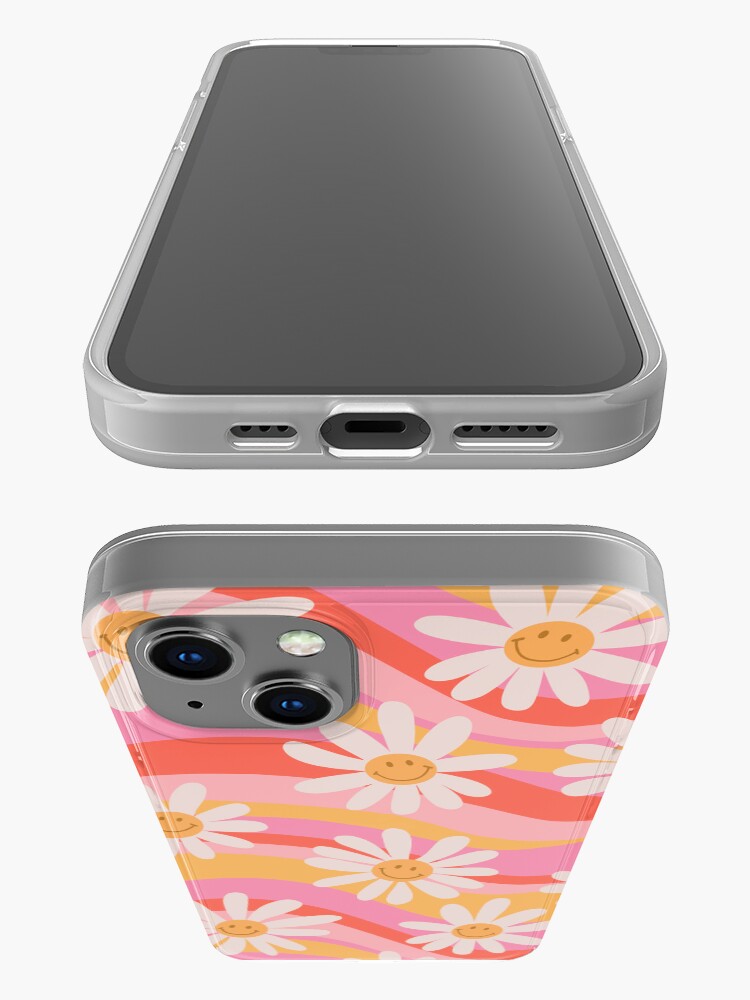 Alternate view of Wavy Daisies iPhone Case