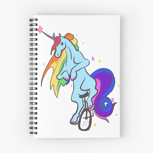 Item preview, Unicorn on a Unicycle designed and sold by Deadbirdkitsch.