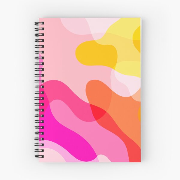 Item preview, Abstract Yellow Pink Colorful Organic Shapes designed and sold by trajeado14.