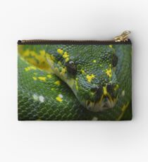 Emerald tree boa (Corallus caninus) Studio Pouch