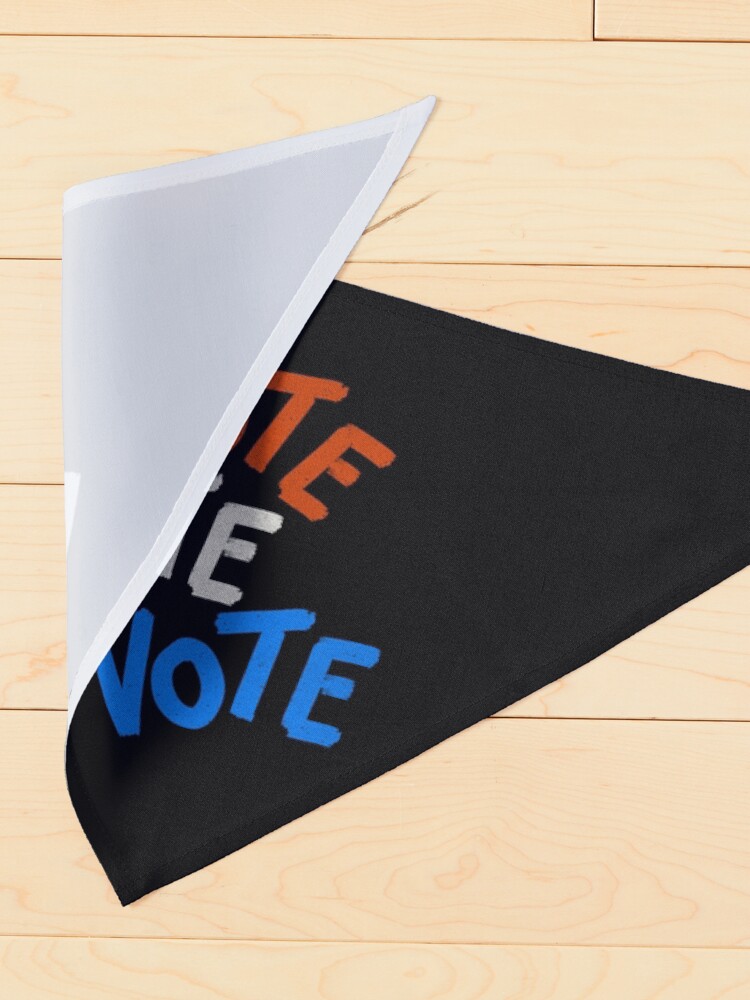 Alternate view of Vote, vote, vote - retro design Pet Bandana