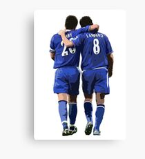 Terry and Lampard Artwork Canvas Print