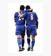Terry and Lampard Artwork Photographic Print