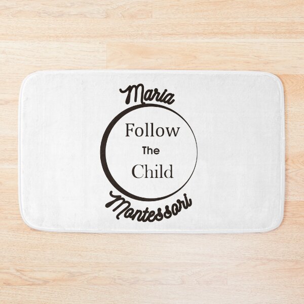 Item preview, Follow the child,  Quotes By Famous People, Maria Montessori designed and sold by TeyMank.