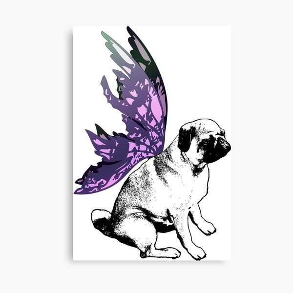 Pug Fairy Life Canvas Print
