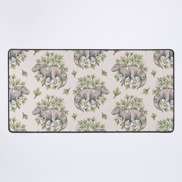 Item preview, Tyrannosaurus & Sassafras | Dinosaur Botanical Art designed and sold by OMEGAFAUNA.