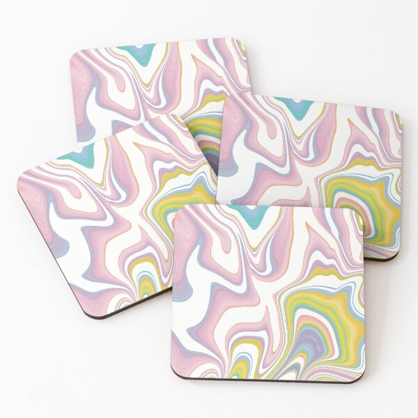 Item preview, Pale Rainbow Summer Marble designed and sold by Lucky-Town-Art.