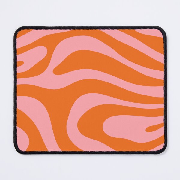 Item preview, Abstract Retro 70s Orange Pink designed and sold by trajeado14.
