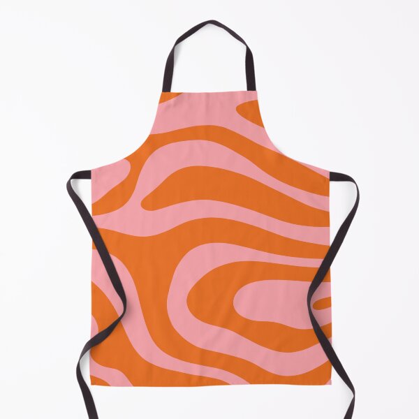 Item preview, Abstract Retro 70s Orange Pink designed and sold by trajeado14.