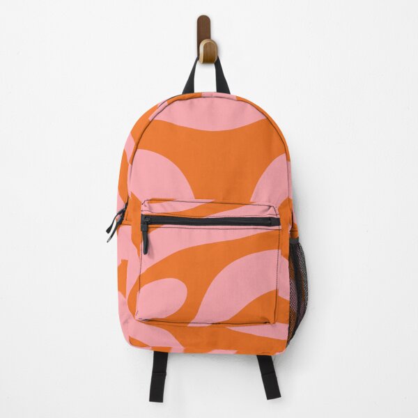 Item preview, Abstract Retro 70s Orange Pink designed and sold by trajeado14.