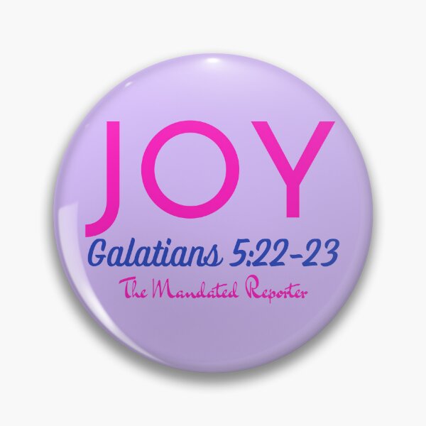 Item preview, The Fruit of The Spirit Joy - Lavender and Magenta designed and sold by TheReporter1.