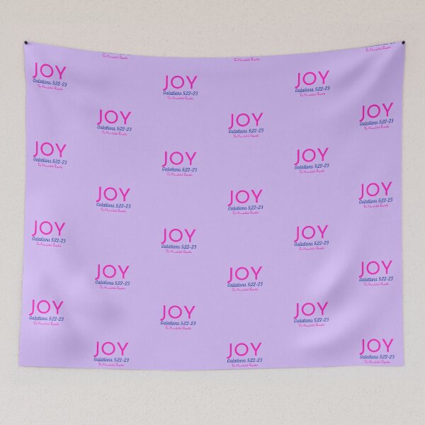 Item preview, The Fruit of The Spirit Joy - Lavender and Magenta designed and sold by TheReporter1.