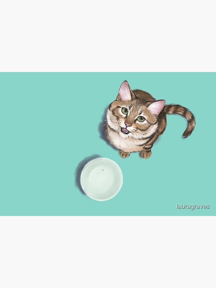 Hungry Cat by lauragraves