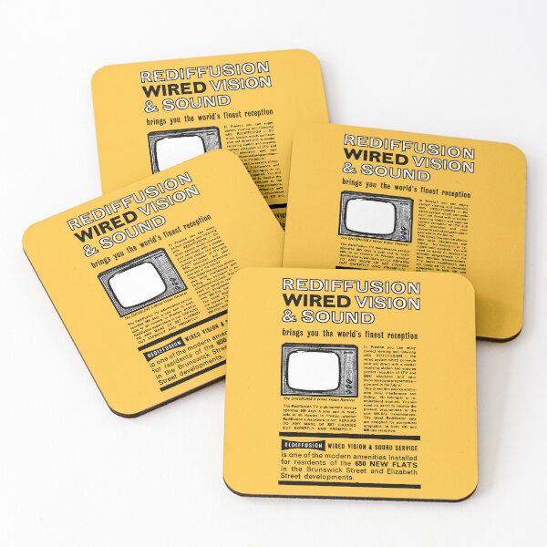 Item preview, REDIFFUSION TELEVISION - ADVERT designed and sold by ThrowbackAds.