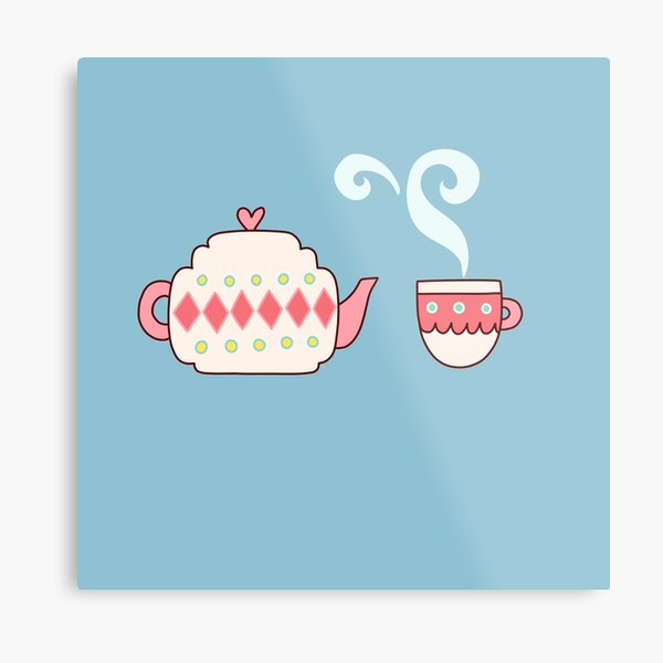 Teapots And Teacups Wall Art Redbubble - teapot egg roblox