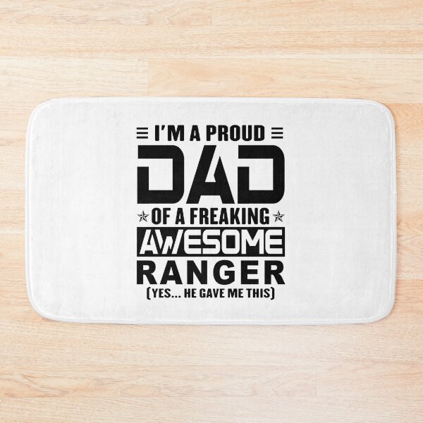 Item preview, I’m A Proud Dad Of A Freaking Awesome ranger, Funny Dad Shirt, Dad Of ranger Shirt, Dad Gifts, Christmas Gifts For Dad designed and sold by xlnv.