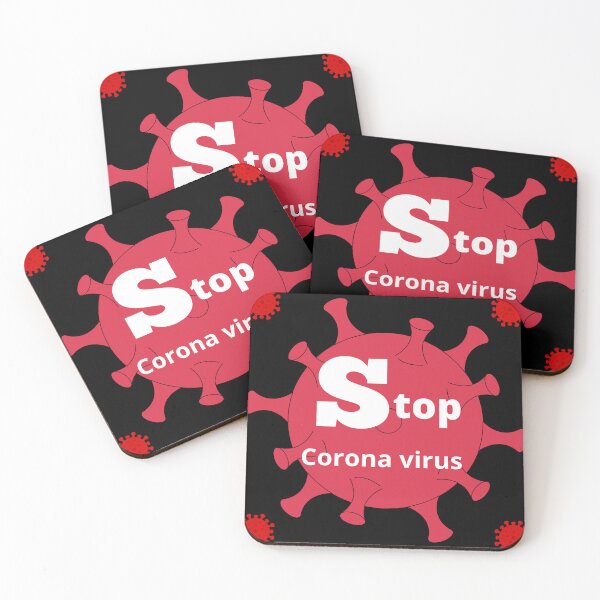 Artikelvorschau, Stoppen Sie das Corona-Virus entworfen und verkauft von Clothes and Stickers .