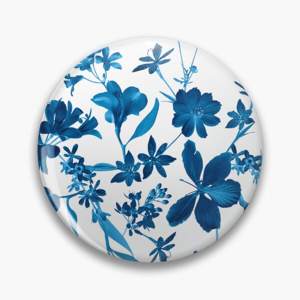 Artikelvorschau, Blaue Blumen entworfen und verkauft von AnaAnaDesign.