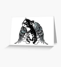 Angel Kitty Greeting Card