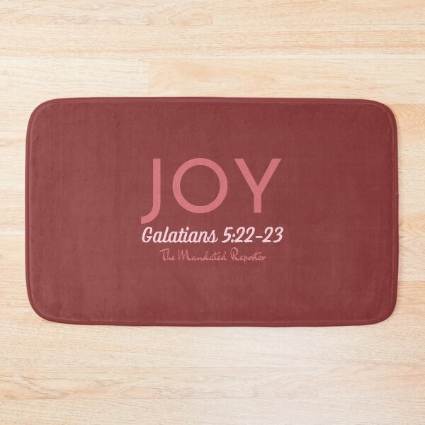 Item preview, The Fruit of The Spirit Joy - Burgundy and Pink designed and sold by TheReporter1.