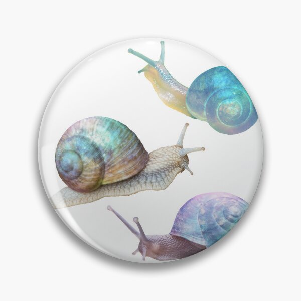 Item preview, Three Pastel Galaxy Space Snails designed and sold by WildRose271.