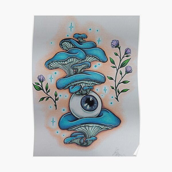 "Oyster Eyes" Poster for Sale by Ashleyobscure Redbubble