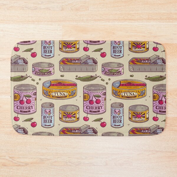 Item preview, Vintage Canned goods pattern  designed and sold by Miri-Noristudio.