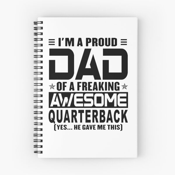 Item preview, I’m A Proud Dad Of A Freaking Awesome quarterback, Funny Dad Shirt, Dad Of quarterback Shirt, Dad Gifts, Christmas Gifts For Dad designed and sold by xlnv.