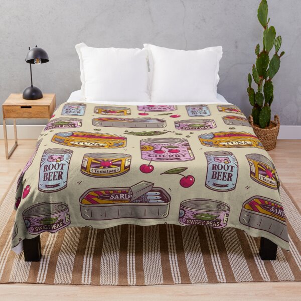 Item preview, Vintage Canned goods pattern  designed and sold by Miri-Noristudio.