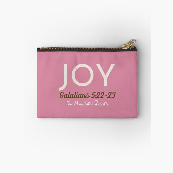 Item preview, The Fruit of The Spirit Joy - Pink and Tan designed and sold by TheReporter1.