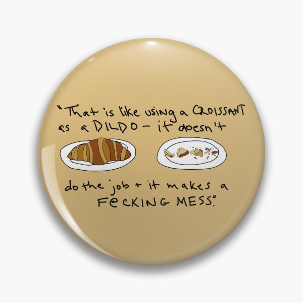 Item preview, VEEP Croissant Joke designed and sold by sandrabertin.