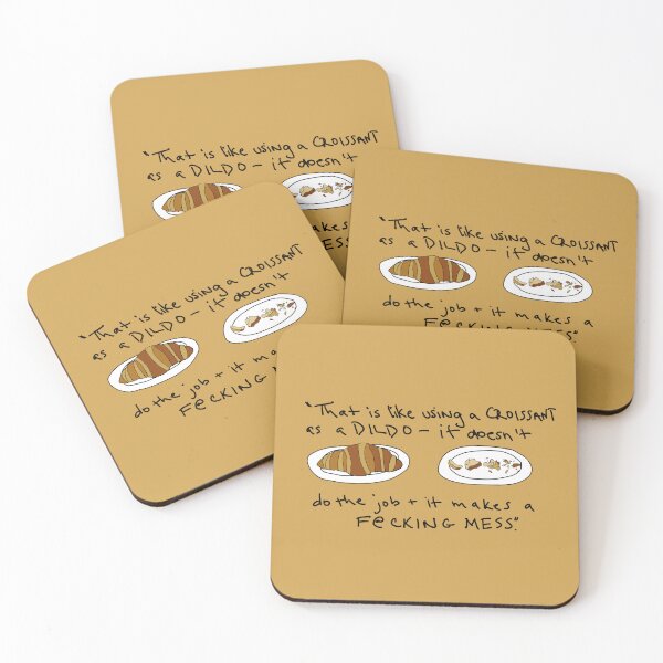 Item preview, VEEP Croissant Joke designed and sold by sandrabertin.