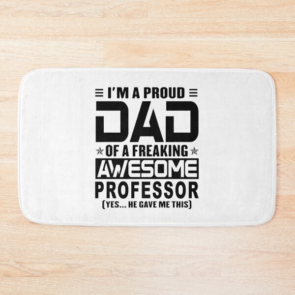 Item preview, I’m A Proud Dad Of A Freaking Awesome professor, Funny Dad Shirt, Dad Of professor Shirt, Dad Gifts, Christmas Gifts For Dad designed and sold by xlnv.