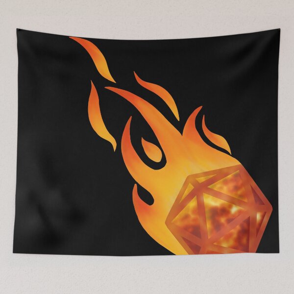 Item preview, 20 sided Die Fireball designed and sold by WildRose271.