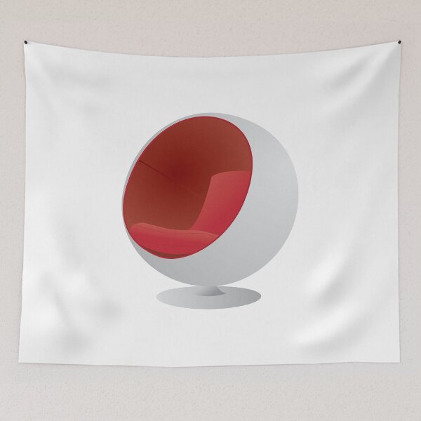 Item preview, Design classic chair illustration. designed and sold by knappidesign.