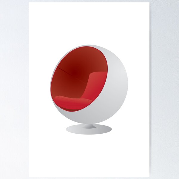 Item preview, Design classic chair illustration. designed and sold by knappidesign.