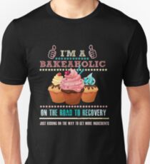 Ich bin ein Bakeaholic - Funny Humor Baking Baker Slim Fit T-Shirt