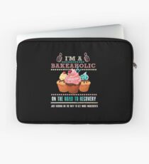 I'm a Bakeaholic - Funny Humor Baking Baker Laptop Sleeve