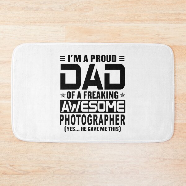 Item preview, I’m A Proud Dad Of A Freaking Awesome photographer, Funny Dad Shirt, Dad Of photographer Shirt, Dad Gifts, Christmas Gifts For Dad designed and sold by xlnv.