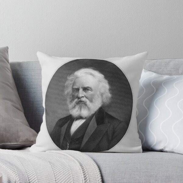 Item preview, Henry Wadsworth Longfellow Engraved Portrait designed and sold by warishellstore.