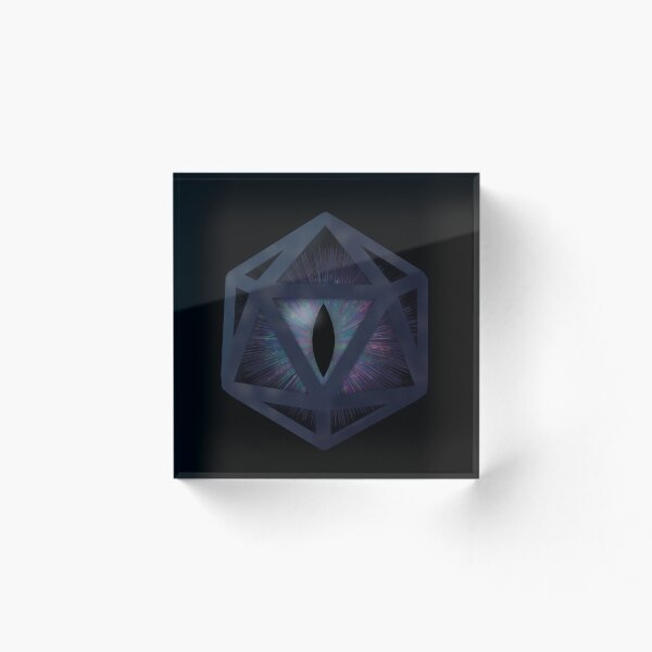 Item preview, Arcane Eye 20 Sided Die designed and sold by WildRose271.