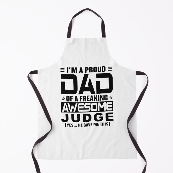 Item preview, Soy un padre orgulloso de un juez impresionante, camiseta divertida de papá, camiseta de papá de juez, regalos de papá, regalos de Navidad para papá designed and sold by xlnv.