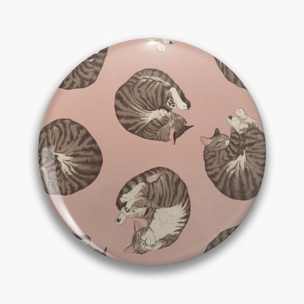 Item preview, polkadot cats designed and sold by lauragraves.