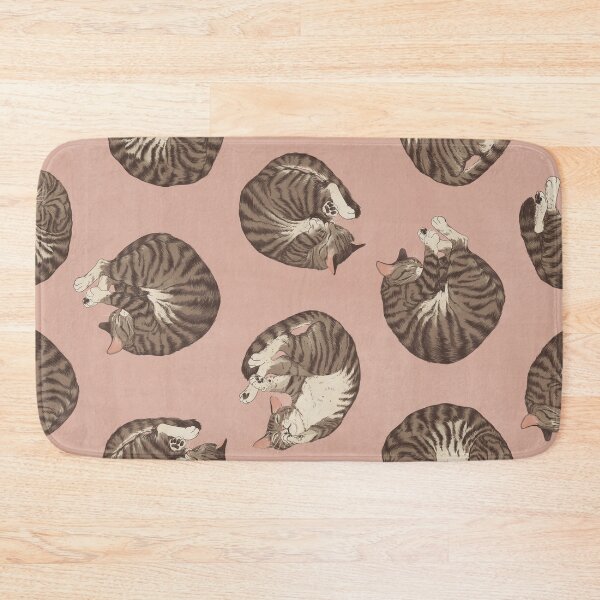 Item preview, polkadot cats designed and sold by lauragraves.