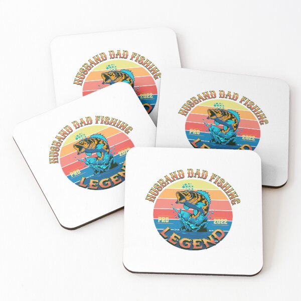 Item preview,  HUSBAND DAD FISHING LEGEND  VINTAGE SUNSET designed and sold by Affyboss6.