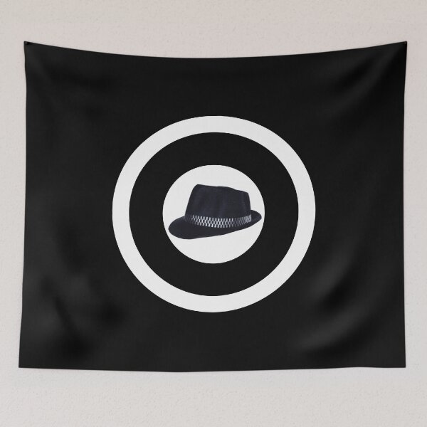 Item preview, Ska Pork Pie Checker 2 tone white black white Retro Mod Roundel designed and sold by ModSupporters.