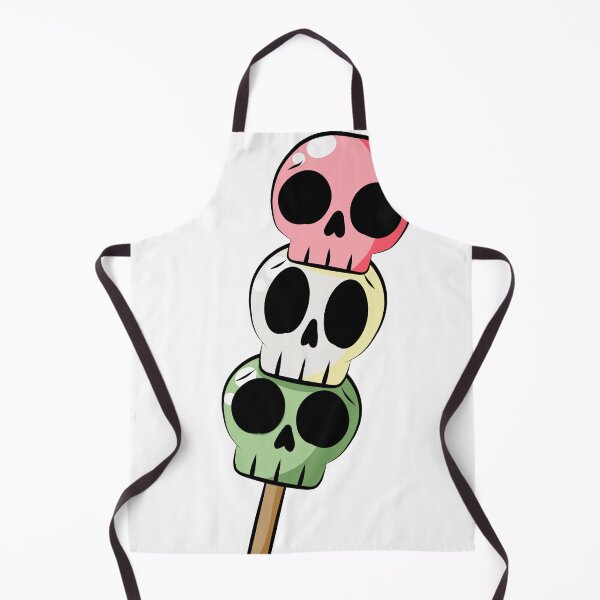 Item preview, Tri color Skull Dango on a skewer designed and sold by WildRose271.