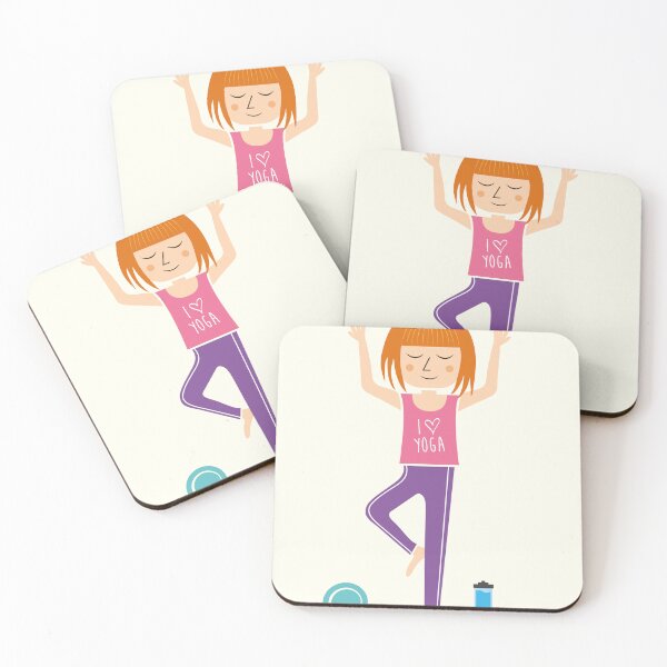 Item preview, Woman Doing Yoga designed and sold by thevectorhead.