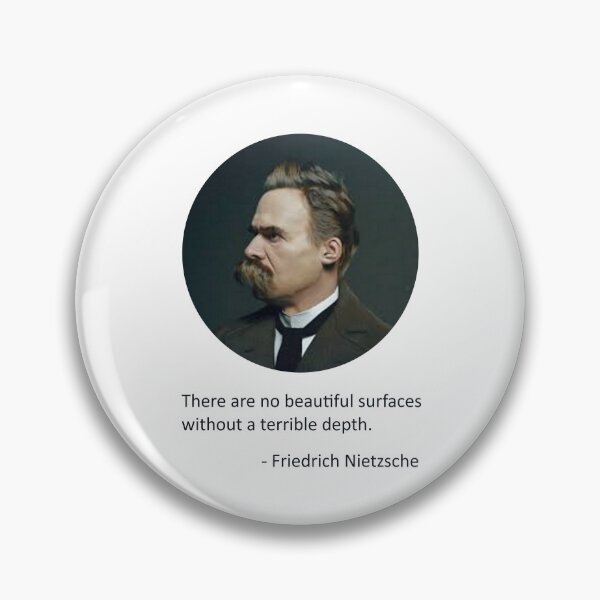 Item preview, Nietzsche quote designed and sold by MichaelEpp.